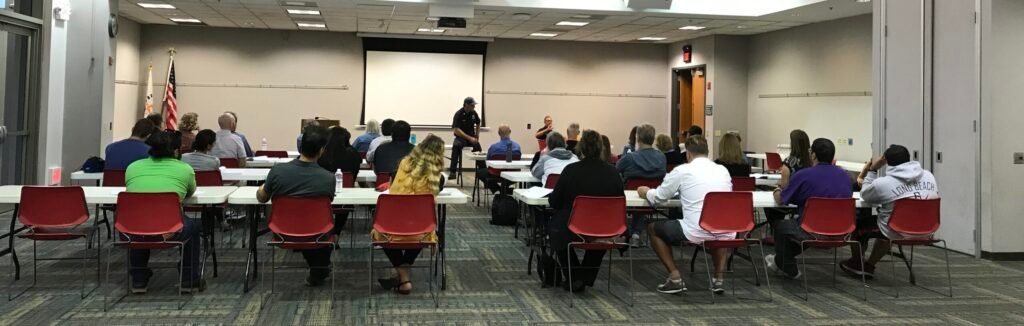 Training at the Redondo Beach Main Library